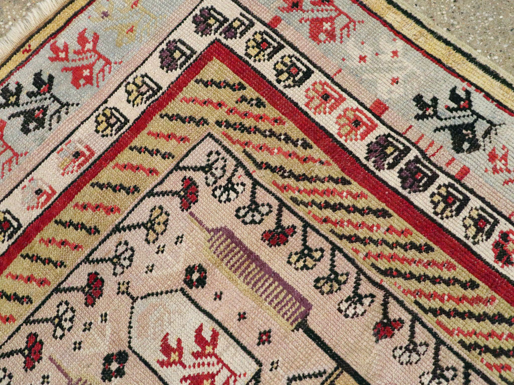 Antique Turkish Ghiordes Rug, No.16107 - Gss