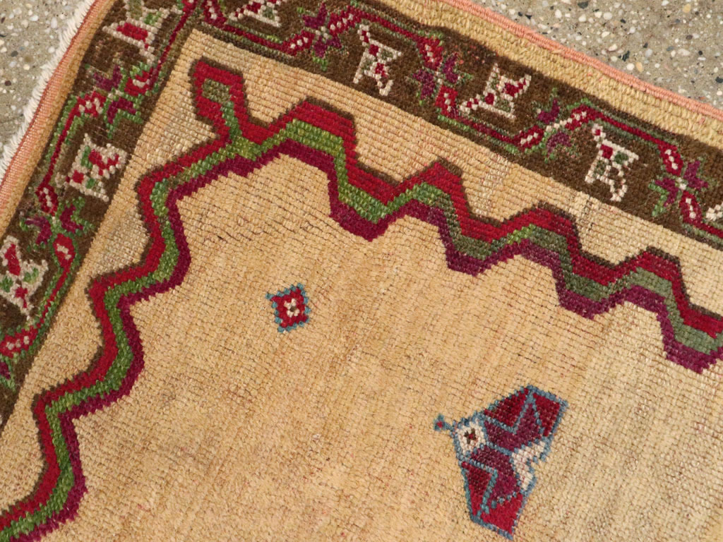 Antique Turkish Ghiordes Prayer Rug, No.16108 - Gss