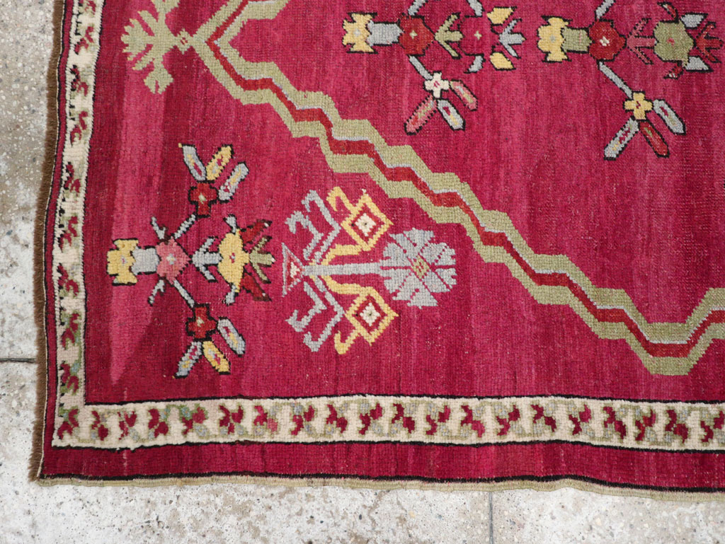 Antique Turkish Ghiordes Rug, No.16110 - Gss