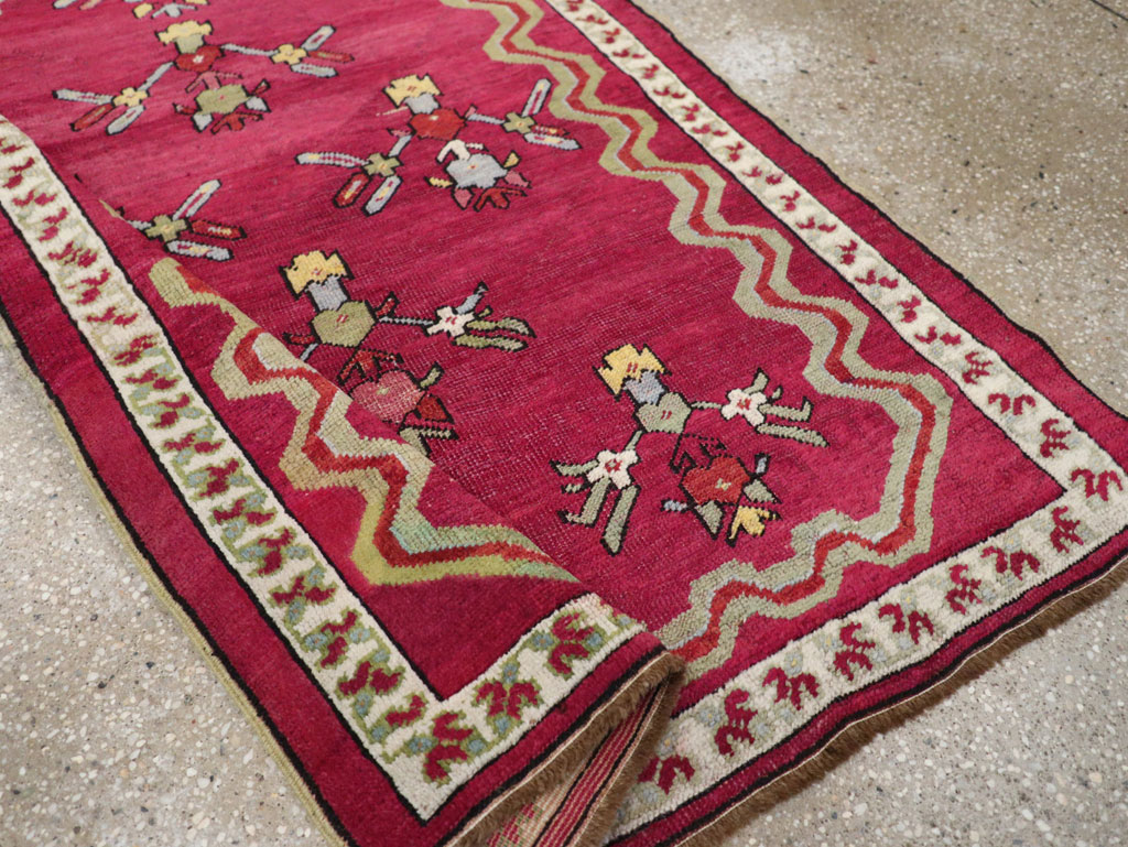 Antique Turkish Ghiordes Rug, No.16110 - Gss