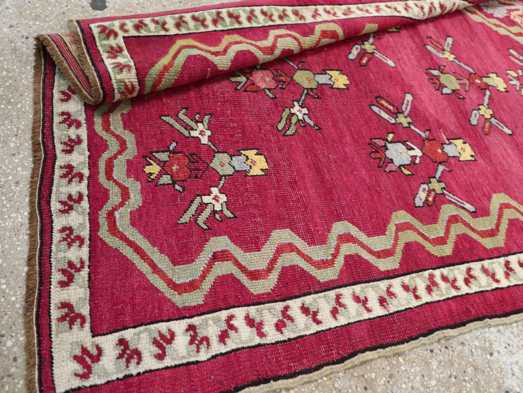 Antique Turkish Ghiordes Rug, No.16110 - Gss