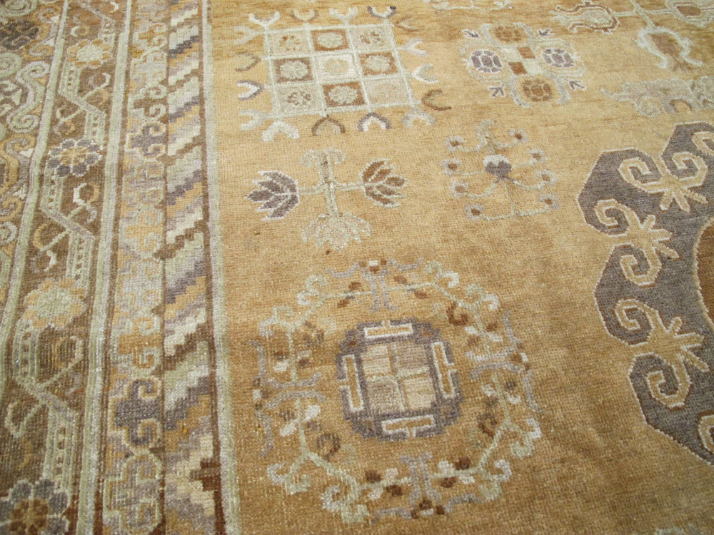 Antique East Turkest Khotan Carpet, No.16118 - Gss