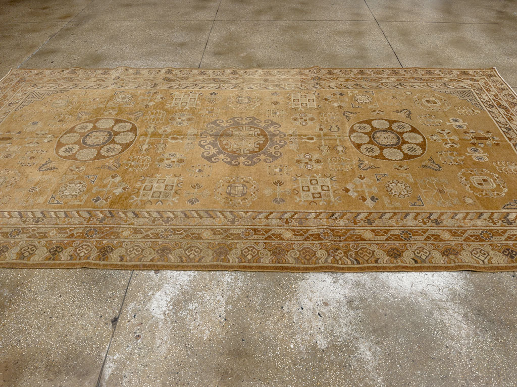 Antique East Turkest Khotan Carpet, No.16118 - Gss