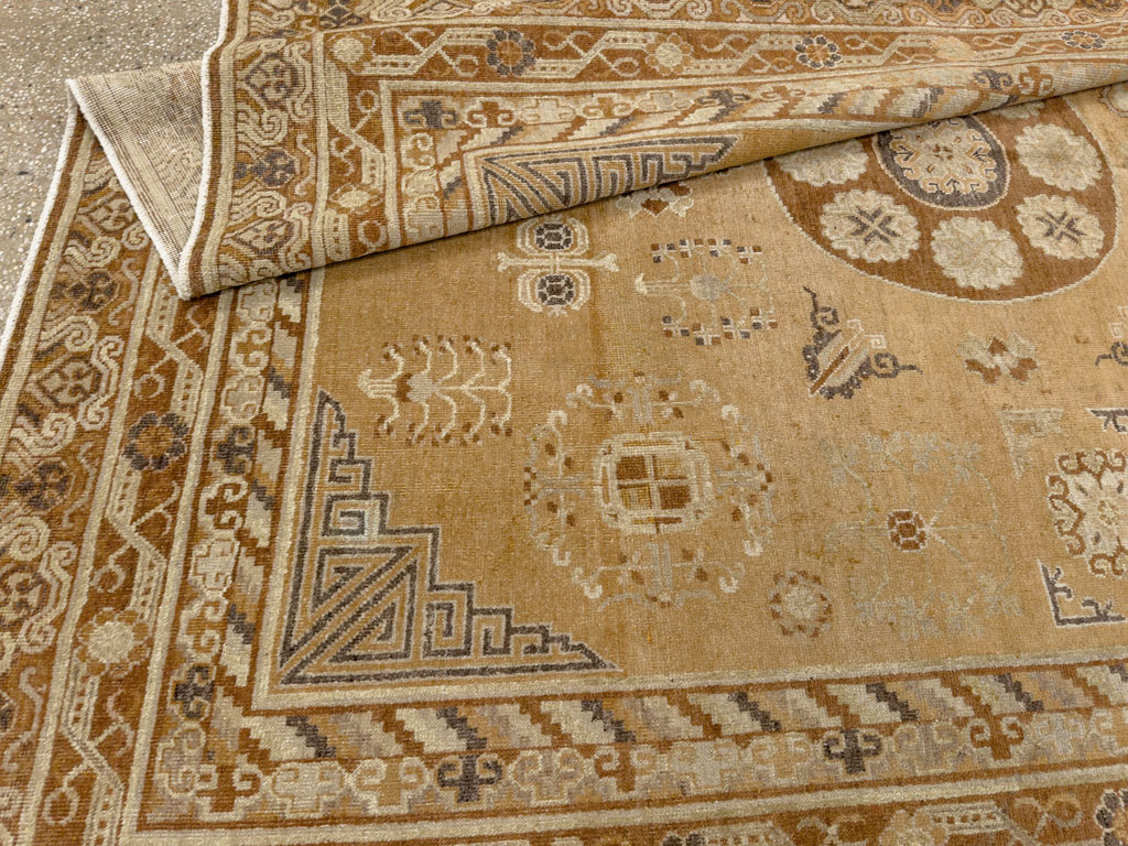 Antique East Turkest Khotan Carpet, No.16118 - Gss