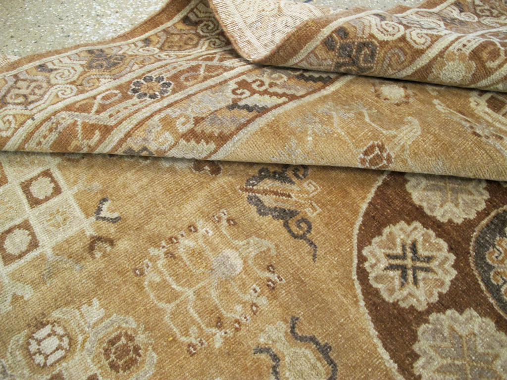 Antique East Turkest Khotan Carpet, No.16118 - Gss