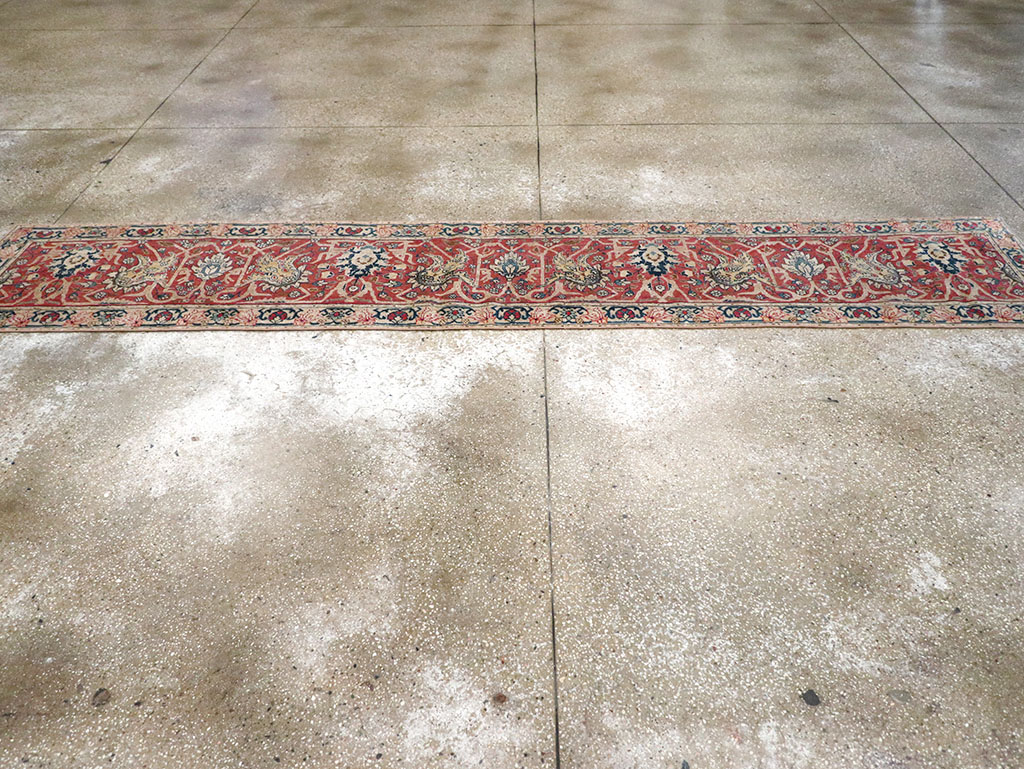 Antique Persian Tabriz Runner, No.16122 - Gss