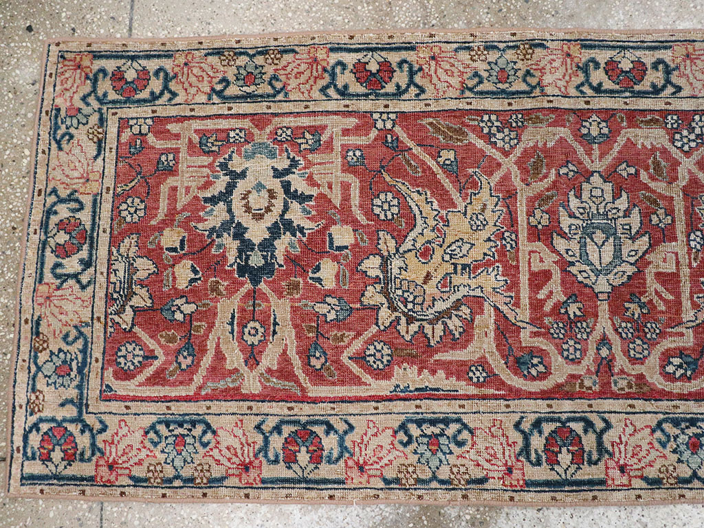 Antique Persian Tabriz Runner, No.16122 - Gss