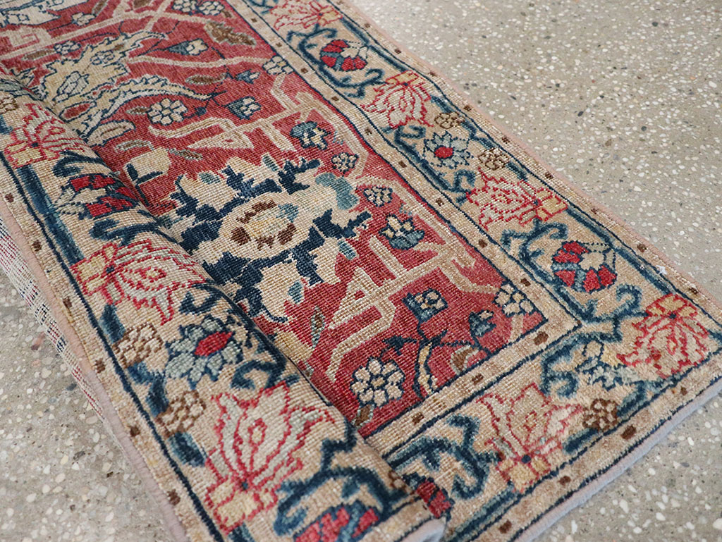 Antique Persian Tabriz Runner, No.16122 - Gss