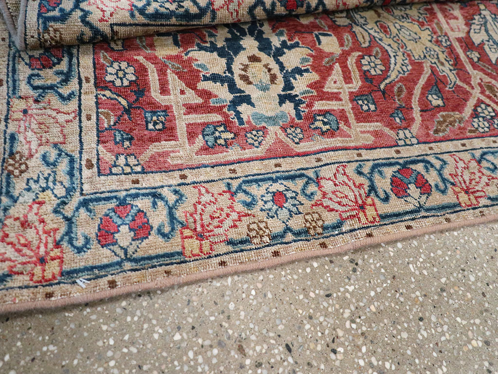 Antique Persian Tabriz Runner, No.16122 - Gss