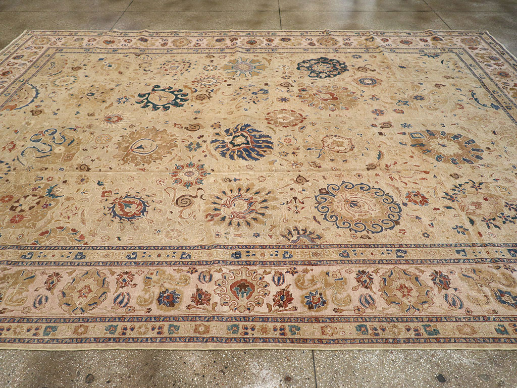 Antique Persian Tabriz Carpet, No.16127 - Gss
