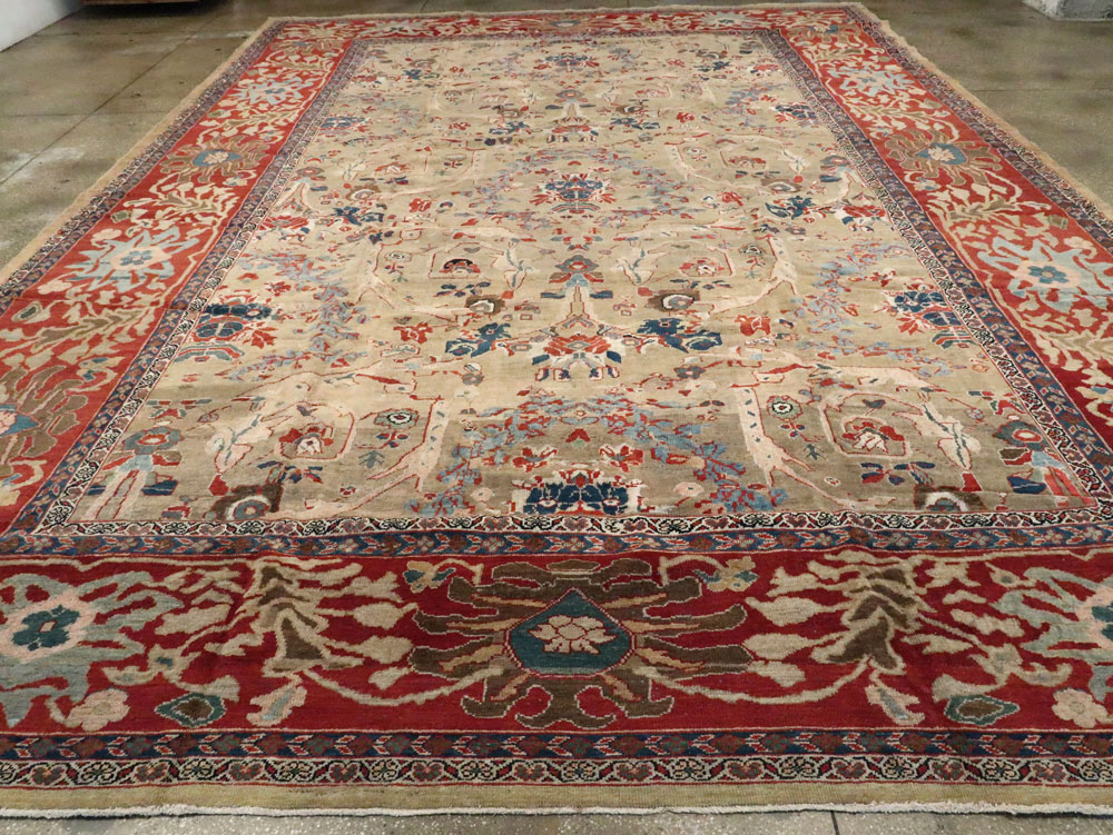 Antique Persian Sultanabad Carpet, No.16130 - Gss