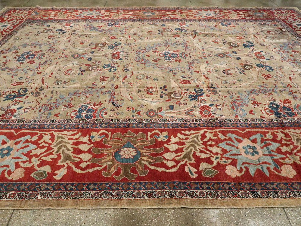 Antique Persian Sultanabad Carpet, No.16130 - Gss