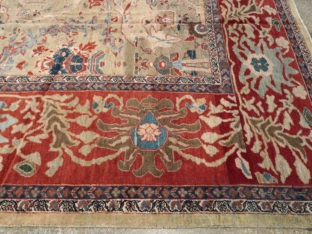 Antique Persian Sultanabad Carpet, No.16130 - Gss