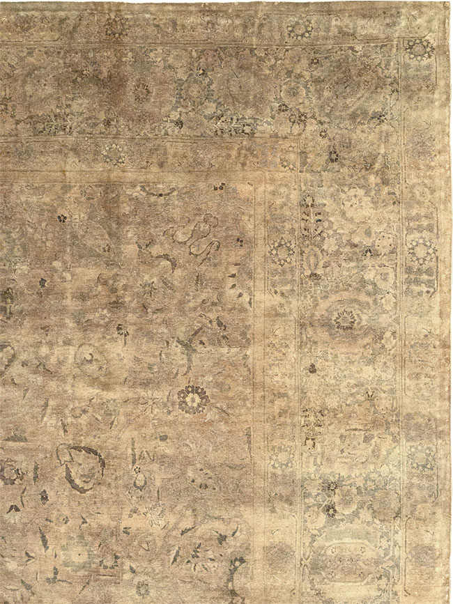 Antique Persian Tabriz Carpet, No.16134 - Gss