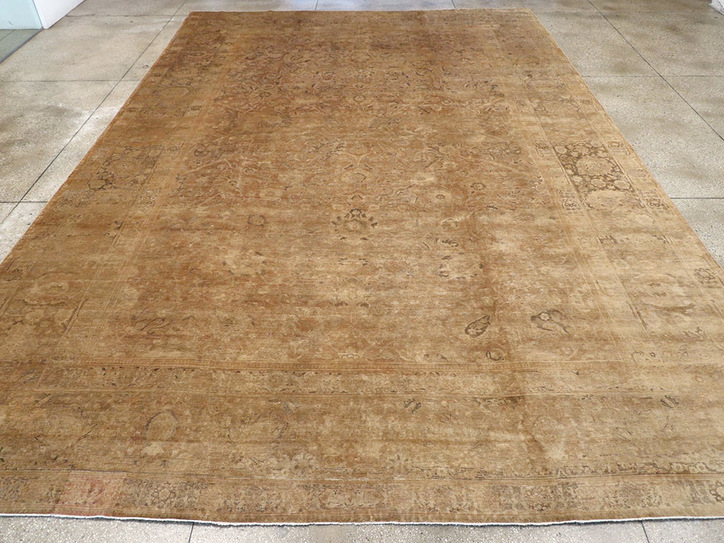 Antique Persian Tabriz Carpet, No.16134 - Gss