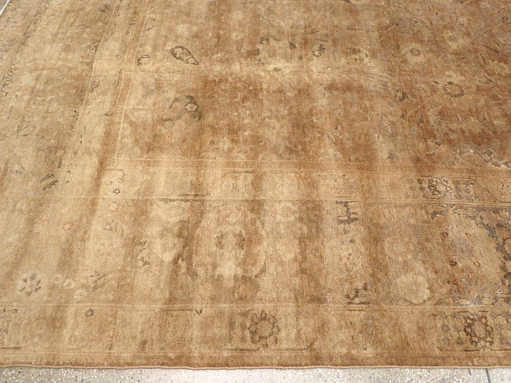 Antique Persian Tabriz Carpet, No.16134 - Gss