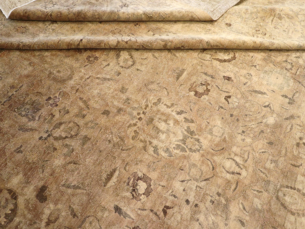 Antique Persian Tabriz Carpet, No.16134 - Gss