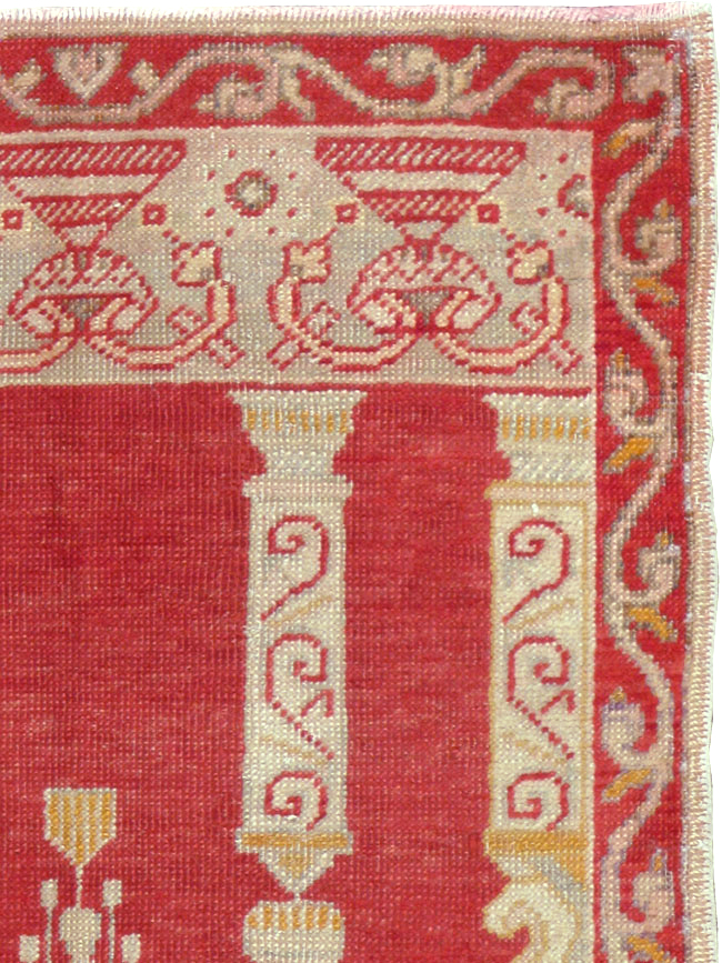 Antique Turkish Oushak Rug, No.16136 - Gss