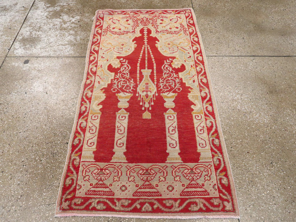 Antique Turkish Oushak Rug, No.16136 - Gss