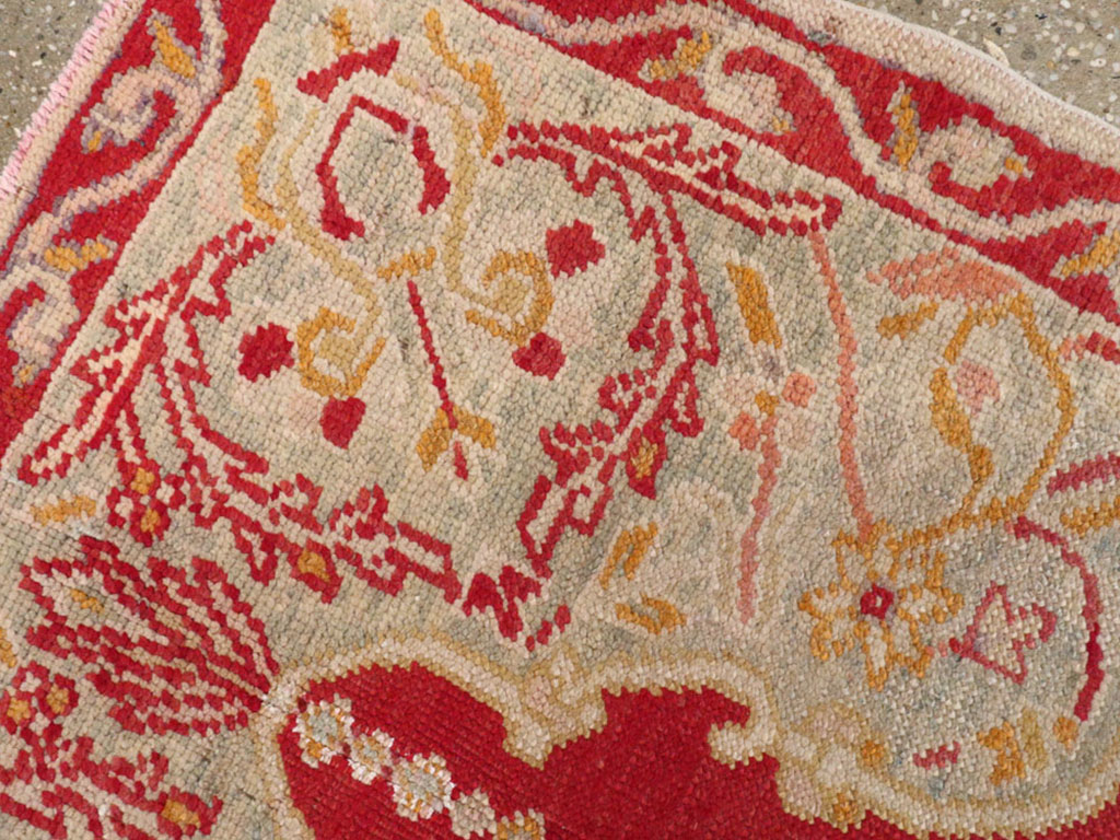 Antique Turkish Oushak Rug, No.16136 - Gss