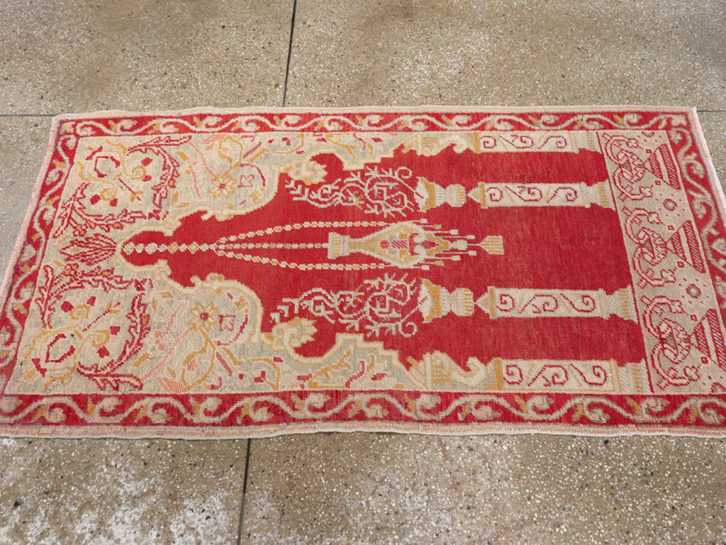 Antique Turkish Oushak Rug, No.16136 - Gss