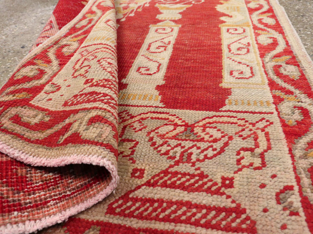 Antique Turkish Oushak Rug, No.16136 - Gss