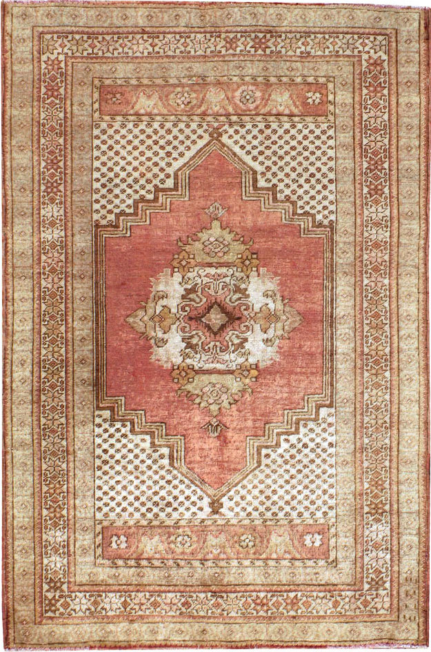 Antique Oushak Rug, No.16139 - Gss