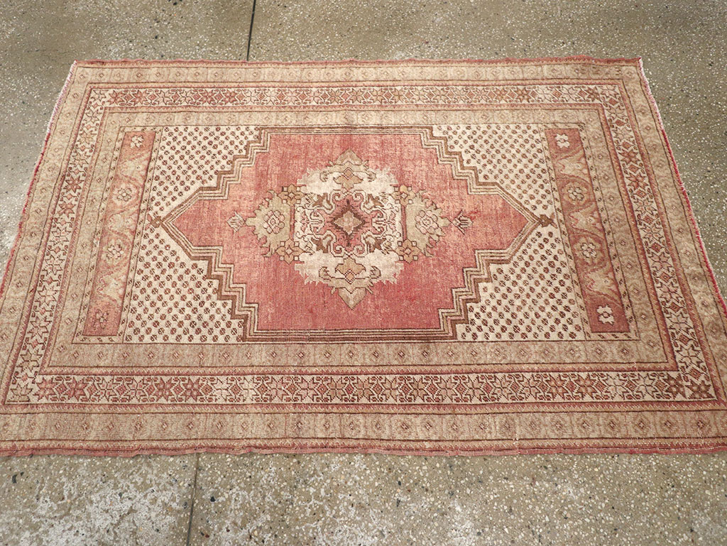 Antique Oushak Rug, No.16139 - Gss