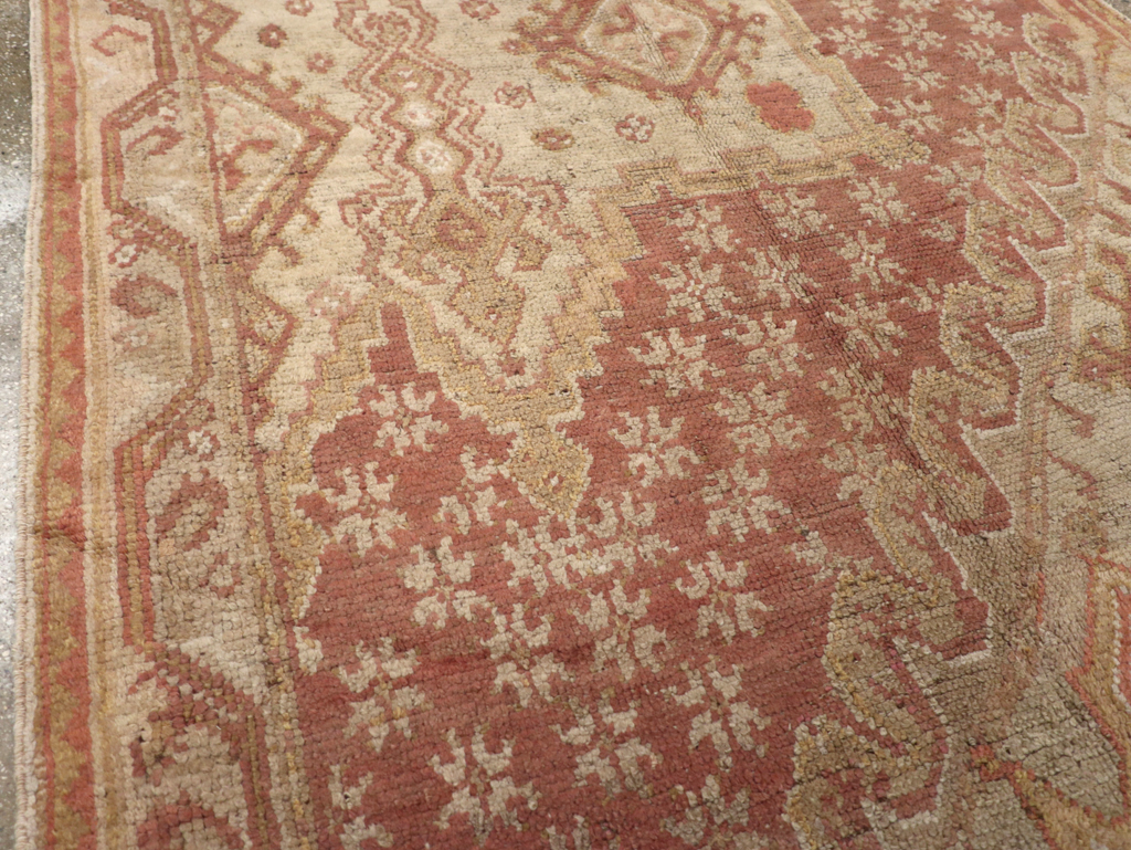 Antique Turkish Oushak  Carpet, No.16144 - Gss