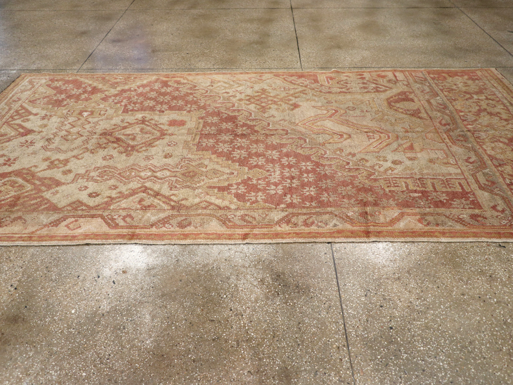 Antique Turkish Oushak  Carpet, No.16144 - Gss
