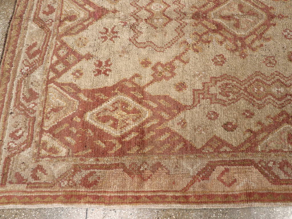 Antique Turkish Oushak  Carpet, No.16144 - Gss