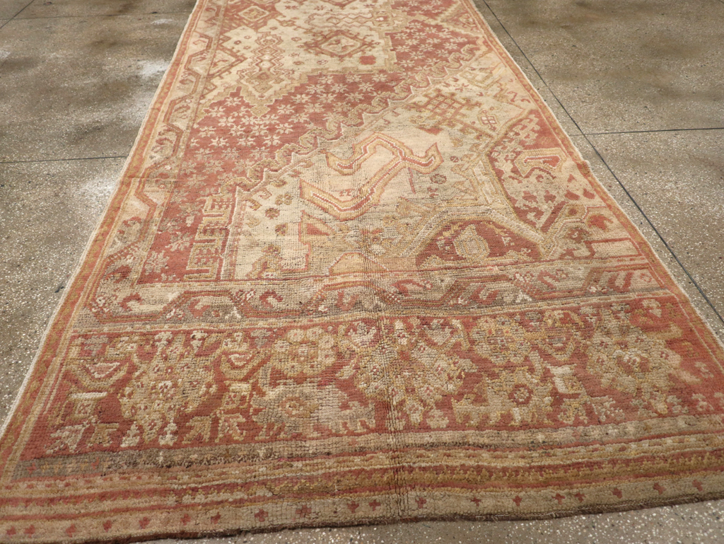 Antique Turkish Oushak  Carpet, No.16144 - Gss
