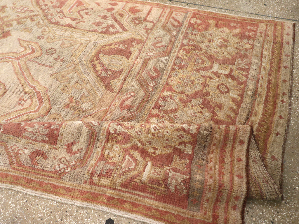 Antique Turkish Oushak  Carpet, No.16144 - Gss