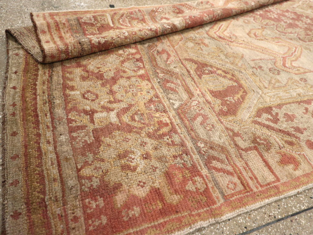 Antique Turkish Oushak  Carpet, No.16144 - Gss