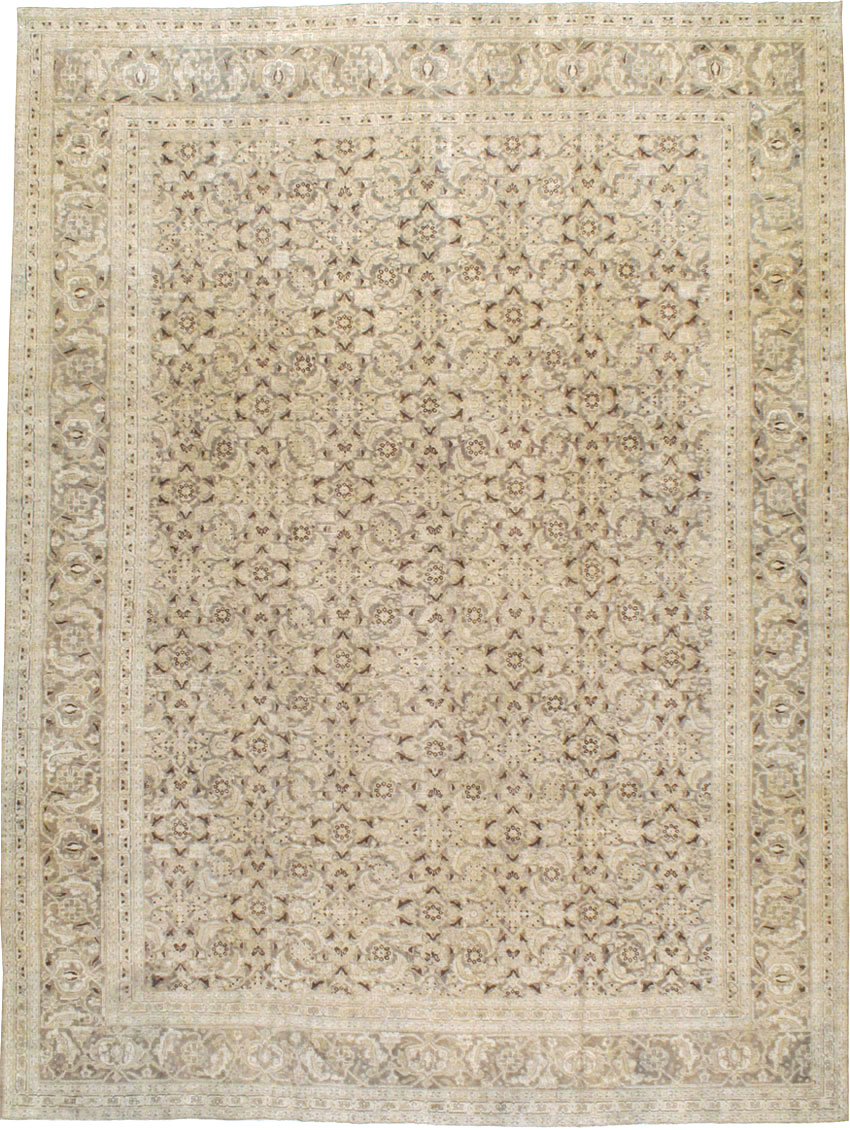 Antique Persian Tabriz Carpet, No.16194 - Gss
