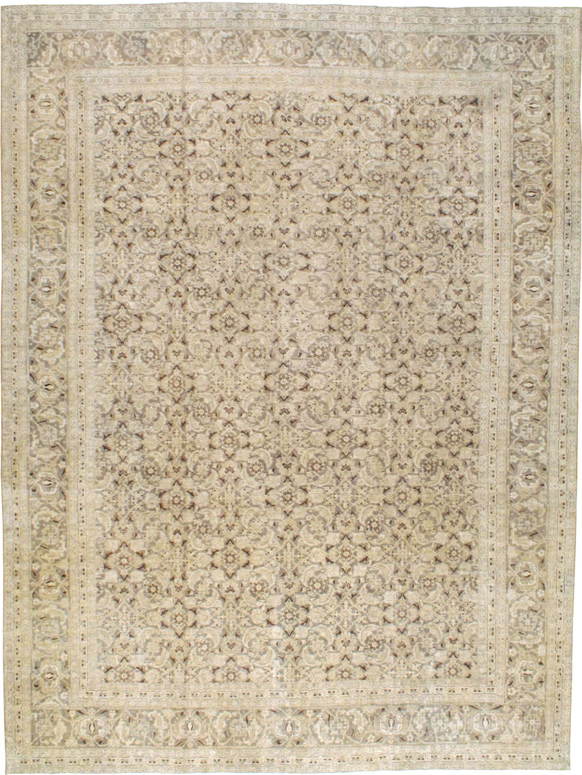 Antique Persian Tabriz Carpet, No.16194 - Gss