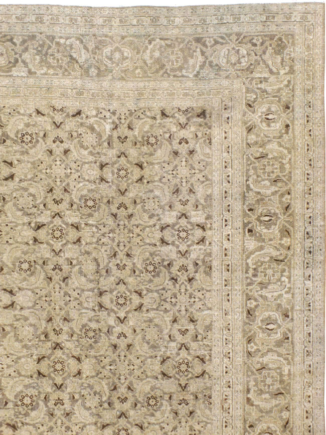 Antique Persian Tabriz Carpet, No.16194 - Gss