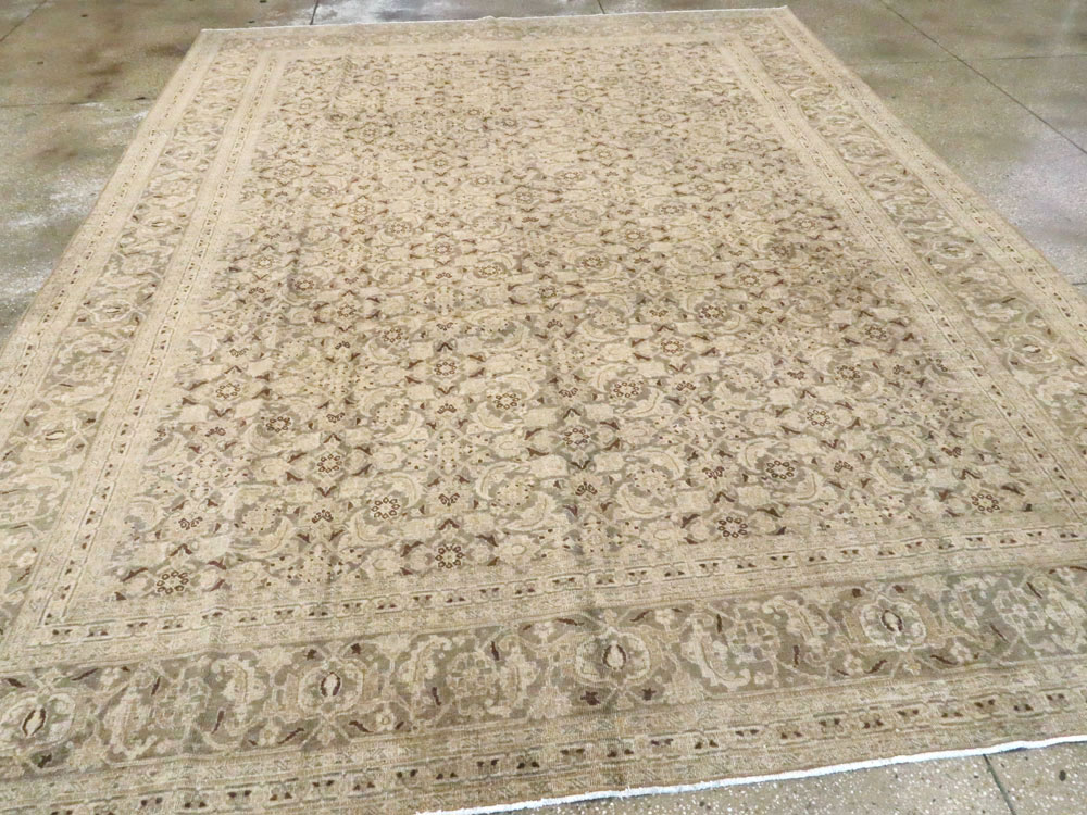 Antique Persian Tabriz Carpet, No.16194 - Gss