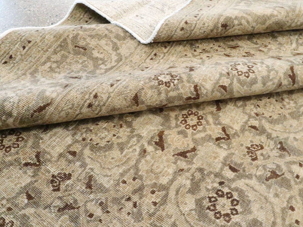Antique Persian Tabriz Carpet, No.16194 - Gss