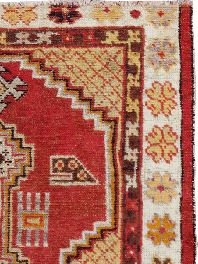 Vintage Turkish Oushak Rug, No.16196 - Gss