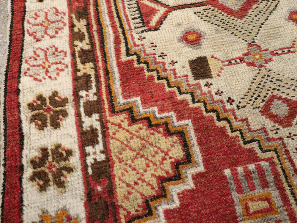 Vintage Turkish Oushak Rug, No.16196 - Gss