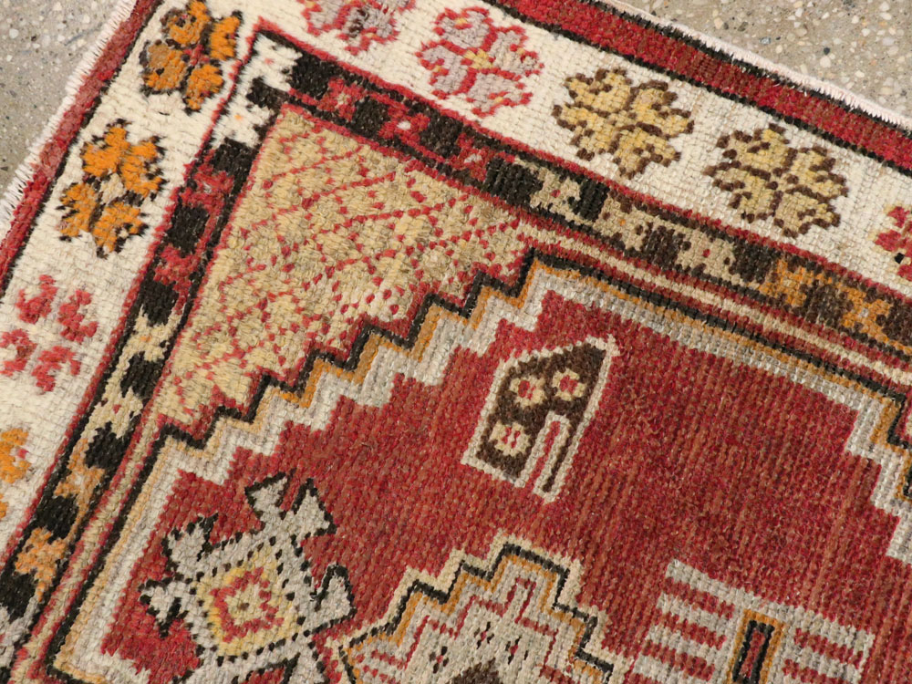 Vintage Turkish Oushak Rug, No.16196 - Gss