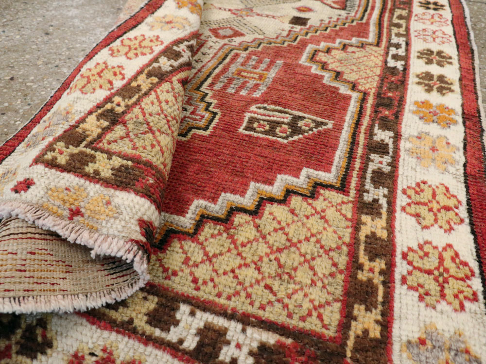 Vintage Turkish Oushak Rug, No.16196 - Gss