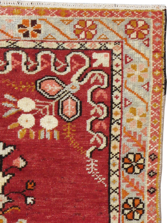 Vintage Turkish Oushak Rug, No.16198 - Gss