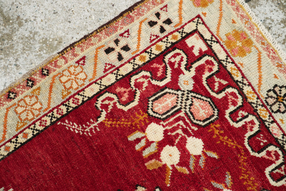 Vintage Turkish Oushak Rug, No.16198 - Gss