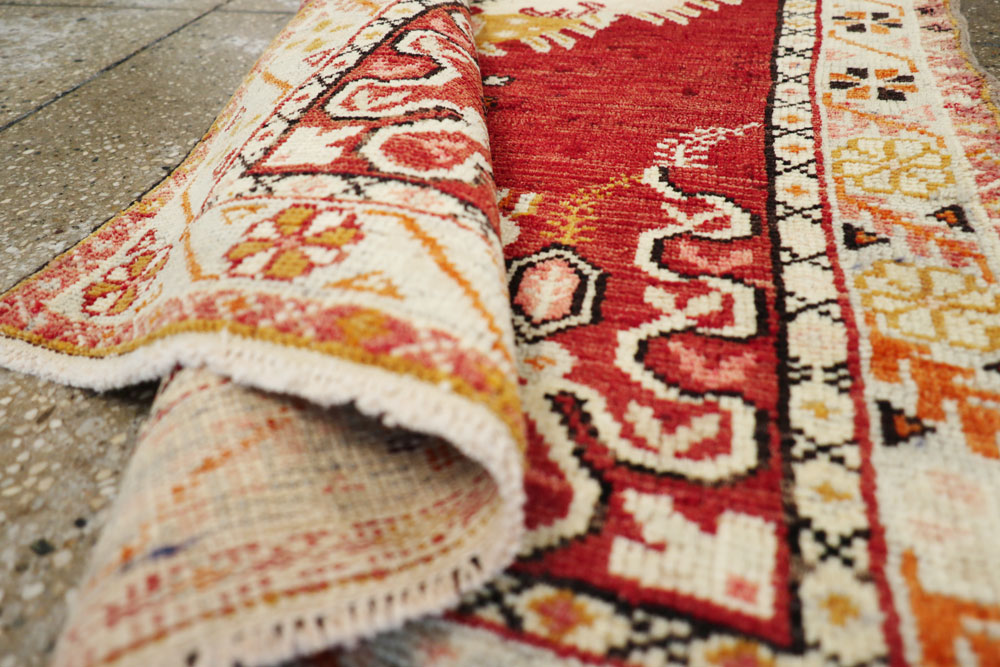 Vintage Turkish Oushak Rug, No.16198 - Gss