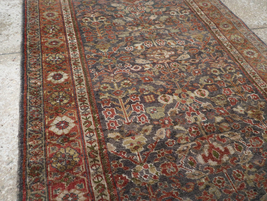 Antique Persian Mahal Rug, No.16199 - Gss