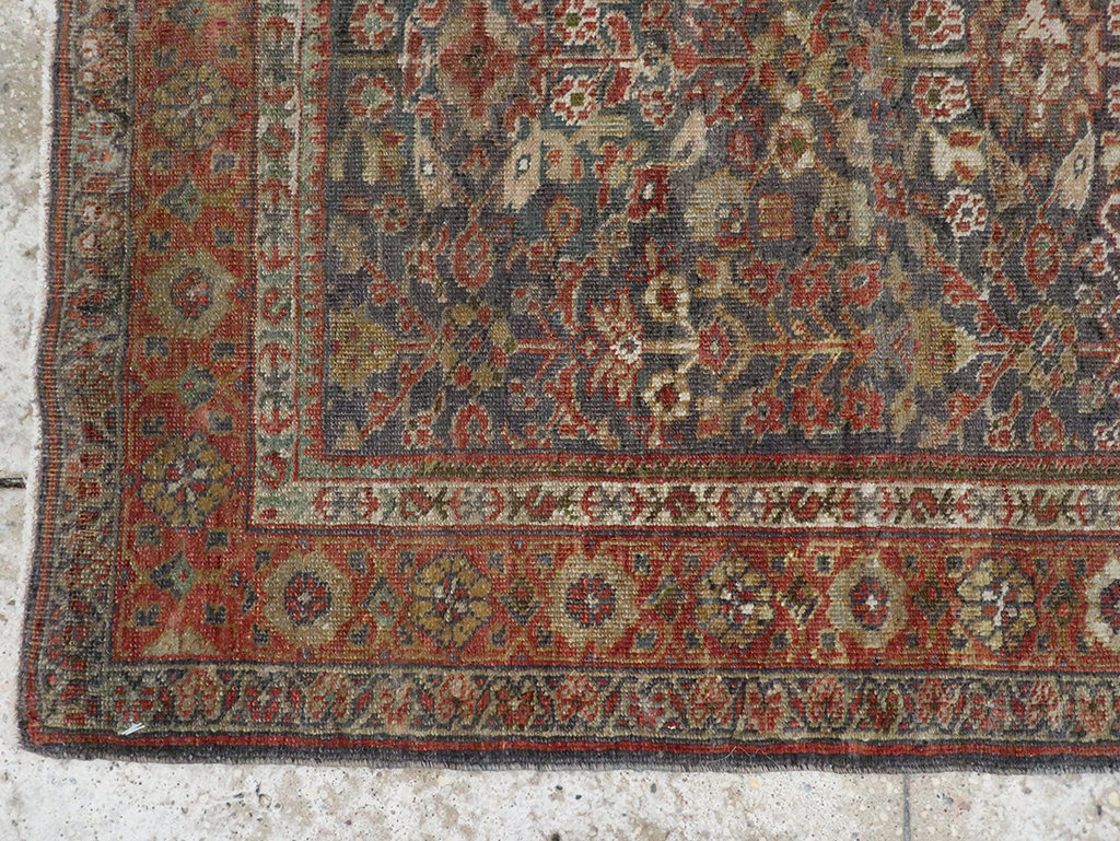 Antique Persian Mahal Rug, No.16199 - Gss