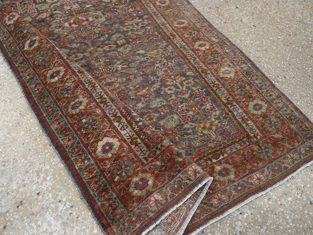 Antique Persian Mahal Rug, No.16199 - Gss