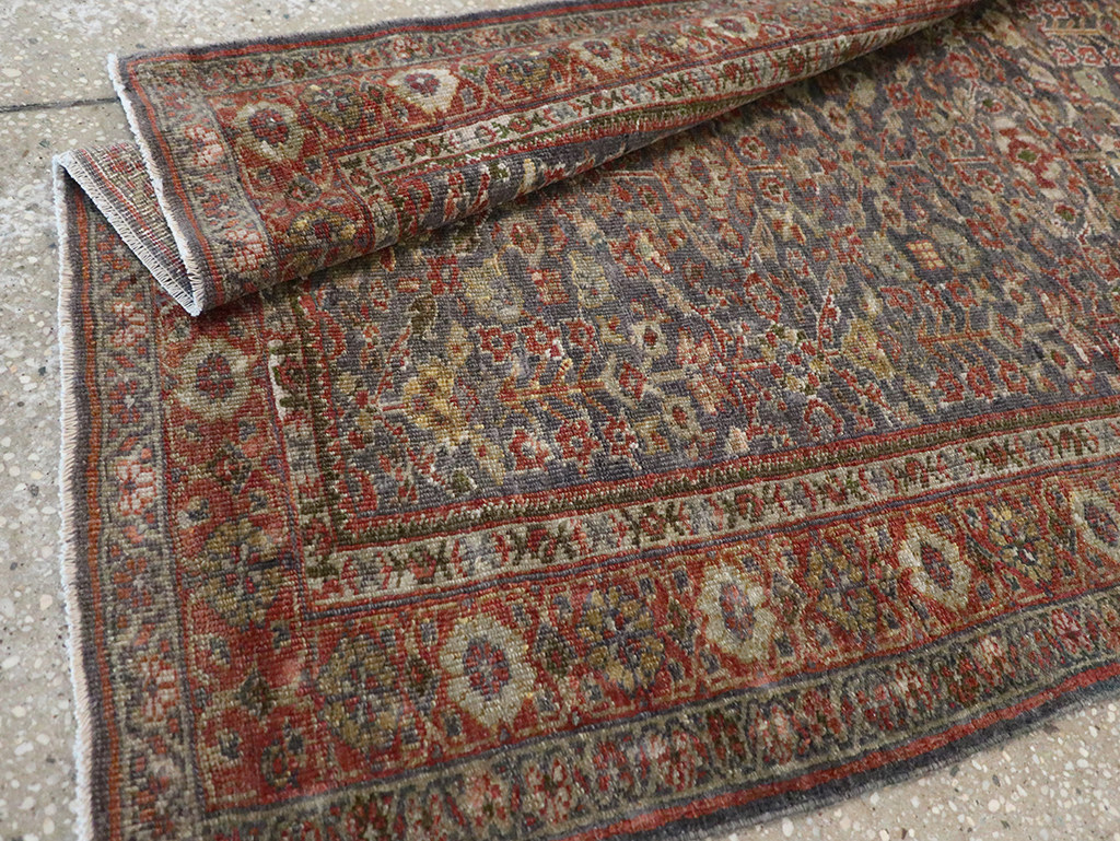 Antique Persian Mahal Rug, No.16199 - Gss